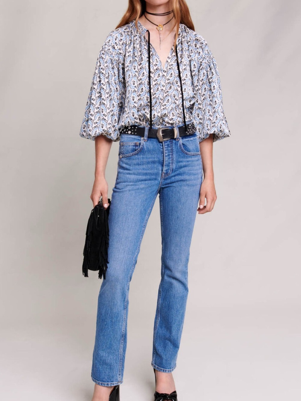 Maje Straight Jeans
